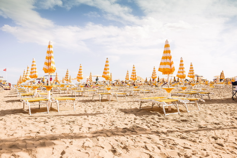 clouds, building, built structure, summer, stripes, outdoors, travel, vibes, belief, striped, parasol, spirituality, yellow, sky, italy, sunshade, land