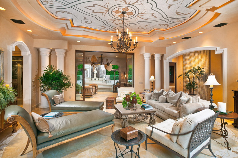 columns, chandelier, architecture, interior, domestic room, no people, desigen, seat, modern, built structure, coffee table, home, furniture, design, upper class