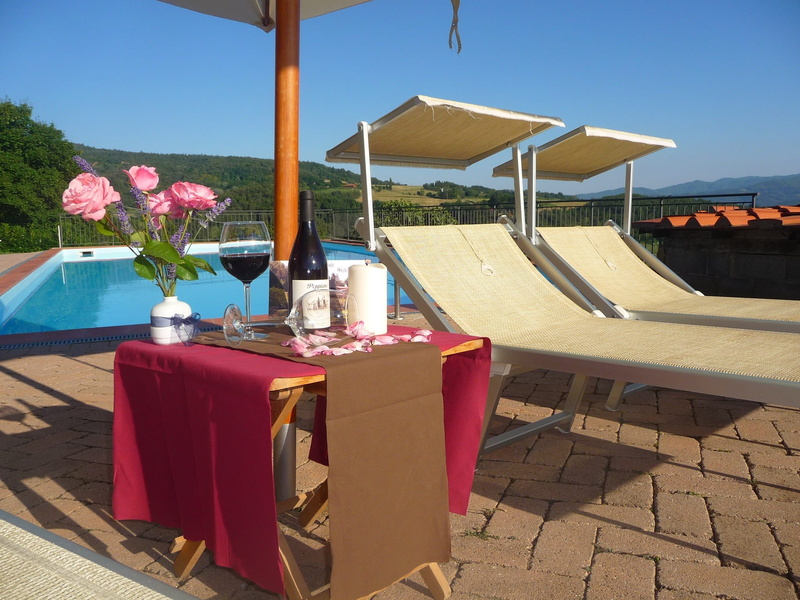 luxury, pool, no people, cottages-vacation rentals, food and drink, outdoors, chair, setting, sunlight, water, sky, tuscany, architecture, table, sunbeds