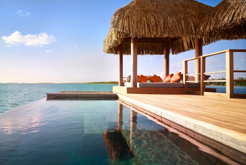 2K, Bora Bora, travel, ocean, tourism, resort, pool, vacation, sea, Four Seasons Resort, The best hotel pools 2017