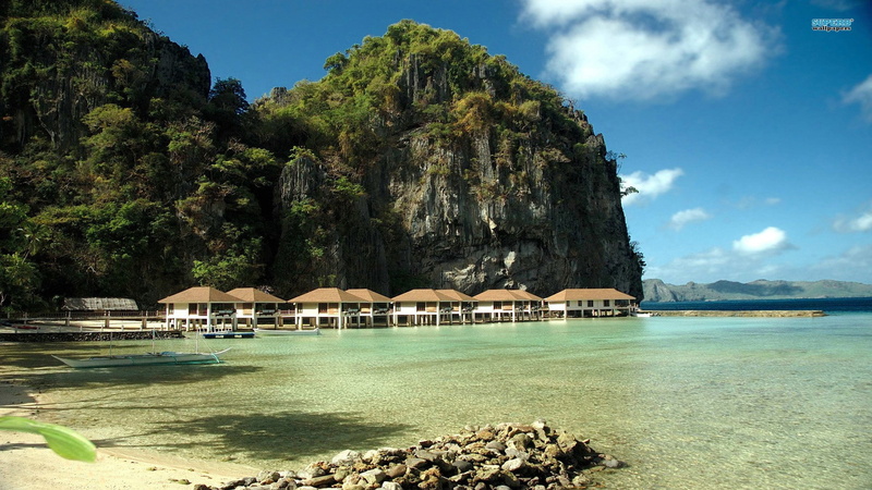 1080P, ocean, tropical, hotel, hut, nature, resort, hd, beach