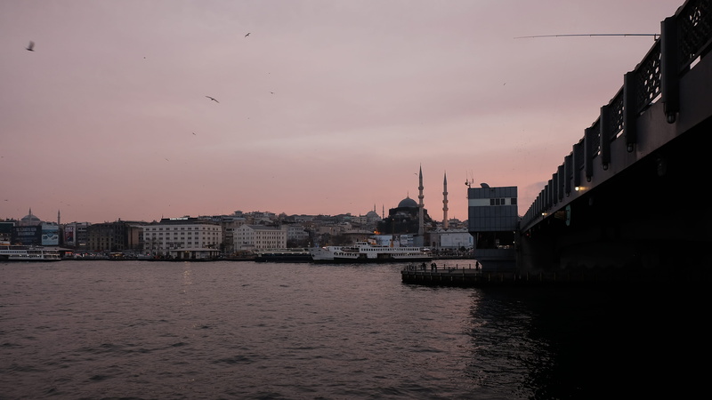 passenger craft, birds, architecture, turkey, cityscape, building, 4K, nature, residential district, cloudy, sunset, no people, building exterior, bridge