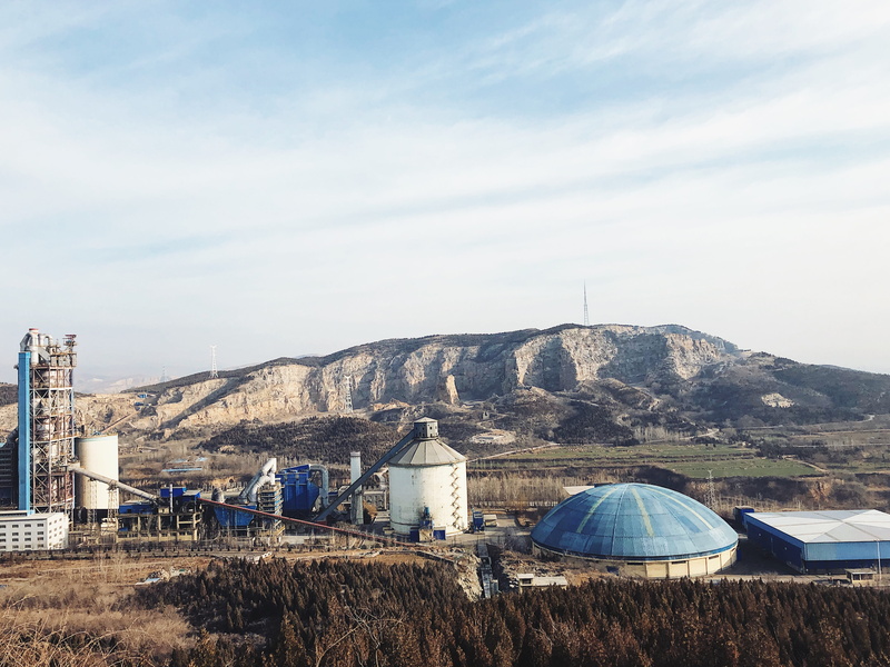 urban, cloud - sky, industry, neighborhood, shelter, dome, plant, china, built structure, environment, sky, outdoors, 4K, sunlight, town, architecture