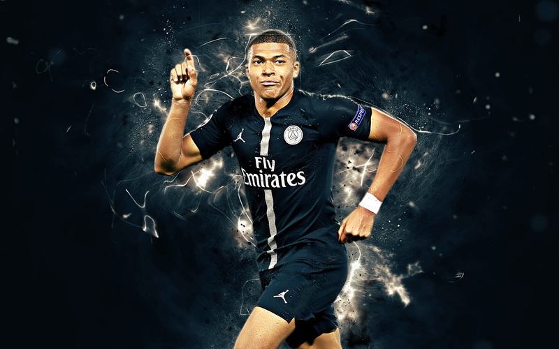 Soccer, 2K, Paris Saint-Germain F.C., Kylian Mbappé, French