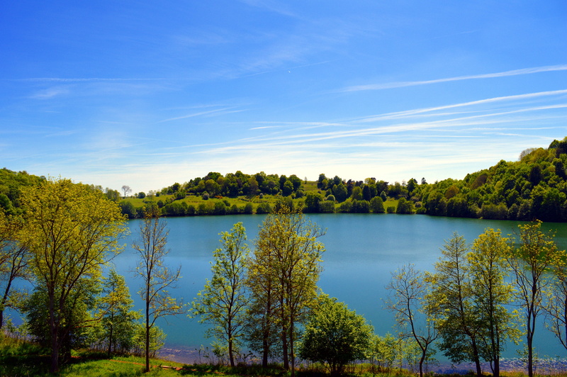 non-urban scene, water, nature, forest, sky, lake, no people, scenics - nature, outdoors, beauty in nature, coniferous tree, hike, destination, leisure