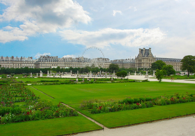park, french, sky, famous, Historic, travel, building, travel Destinations, water, built Structure, green, Paris, parisian, lawn, famous Place, attraction