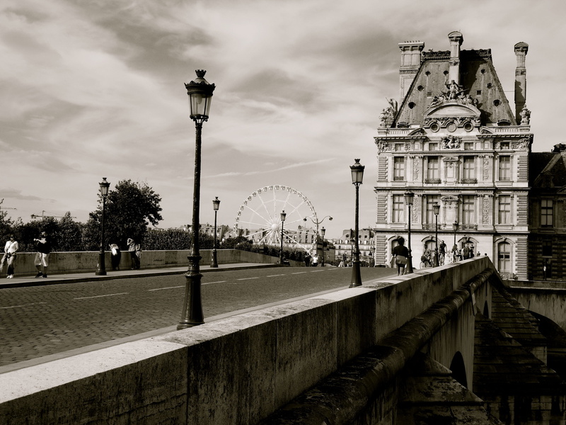 the past, canal, architecture, lighting equipment, spirituality, parisian, wheel, City, built structure, place of worship, tree, capital, 4K, building exterior