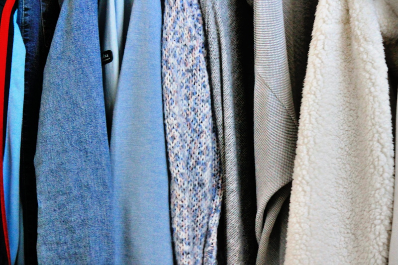 hanging, side by side, choice, garment, collection, variation, close-up, retail display, consumerism, 4K, business, indoors, clothes, pattern, wardrobe