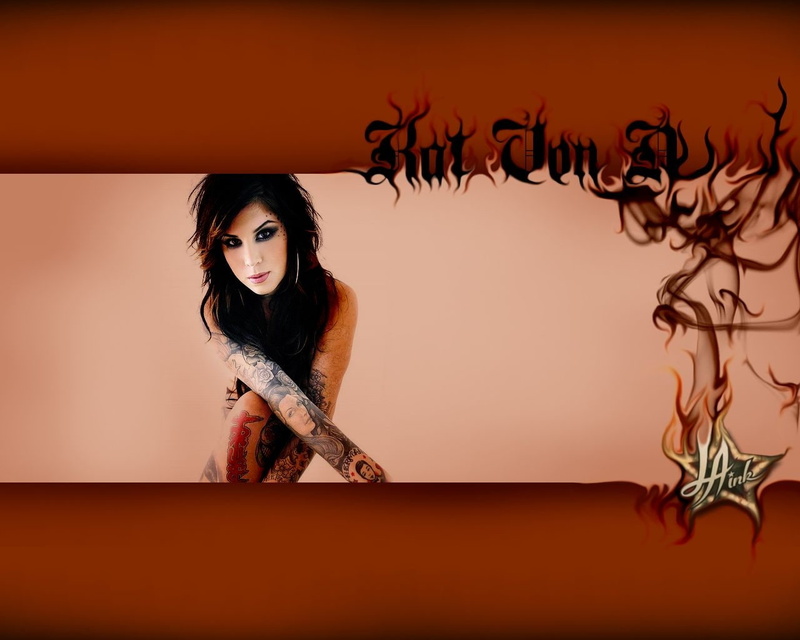 tattoos, hd, 720P, Kat von D, von, art, kat, x, d