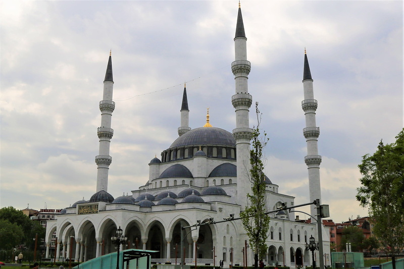 turkey, outdoors, spire, tourism, dome, minaret, building, nature, islam, building exterior, place of worship, architecture, travel, cami, spirituality