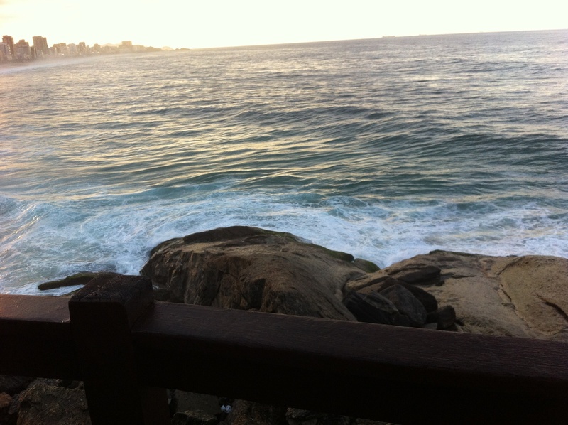 mirante do leblon, motion, rio, sea, tourist, no people, rock, rock - object, sky, wave, 2K, tranquil scene, tranquility, beach, horizon, scenics - nature