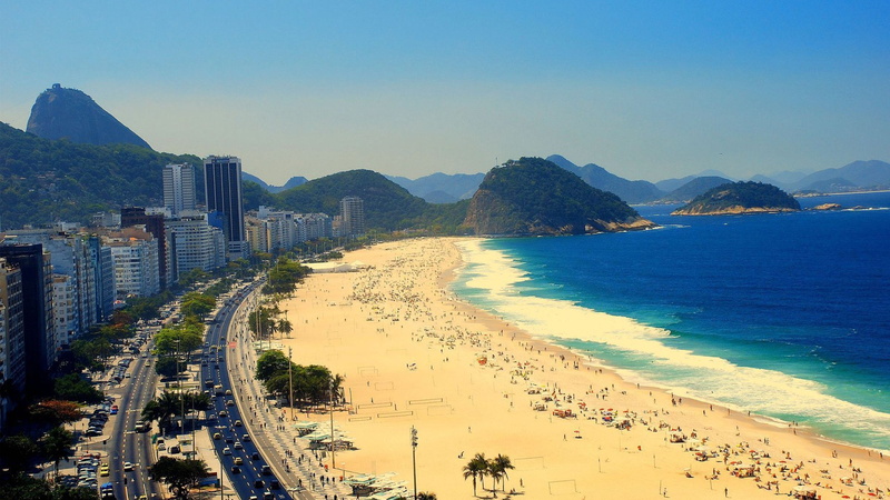 rio, copacabana, de, hd, 2K, janeiro