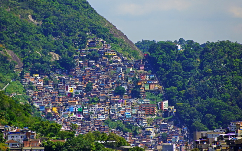 1080P, janeiro, rio, mountains houses, houses, de, mountains, rio de janeiro, city