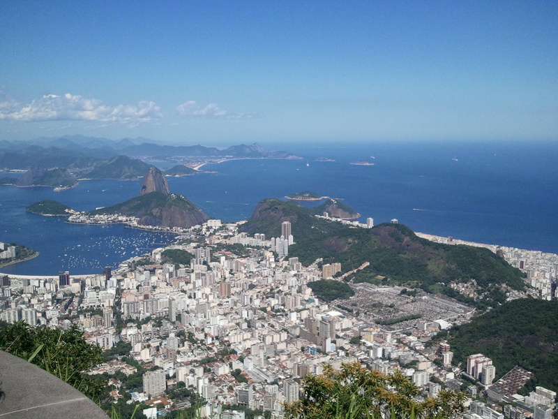 built structure, landscape, townscape, nature, rio de janeiro vacation, sea, bay, cityscape, outdoors, city, town, sky, architecture, 2K, no people, day