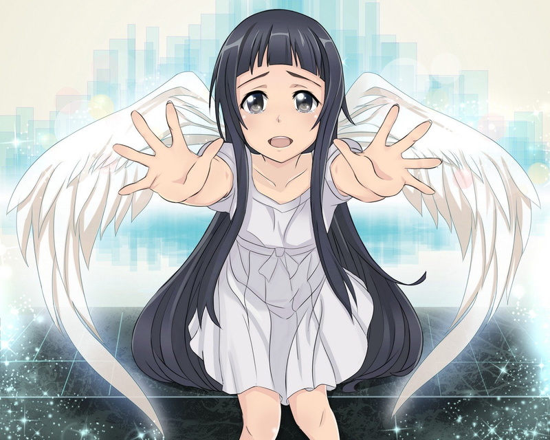Yui, 720P, wings, Sword Art Online, MHCP001