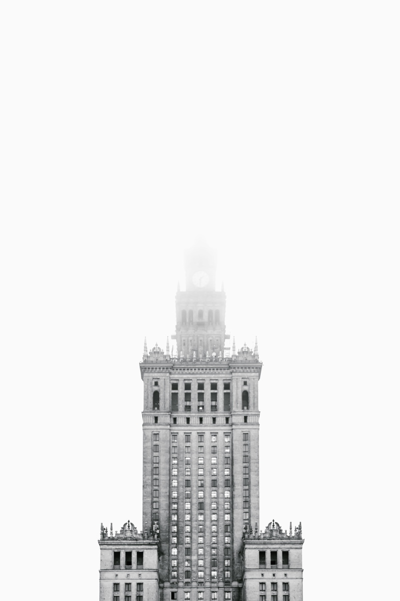 5K, tourism, condo, clear sky, steeple, city, financial district, culture, high rise, palace, office building exterior, warszawa, town, housing, spire