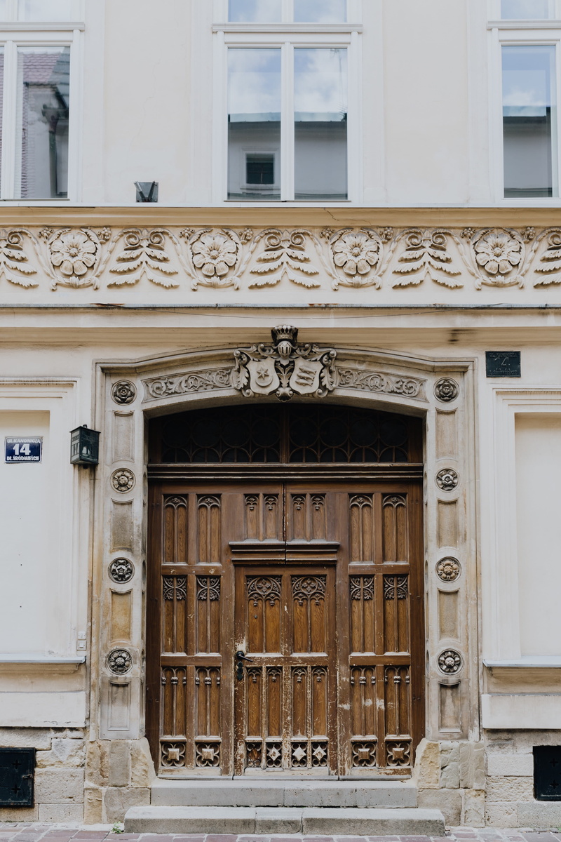 the past, city, residential district, art and craft, carving - craft product, security, Europe, karkow, low angle view, 5K, building, building exterior