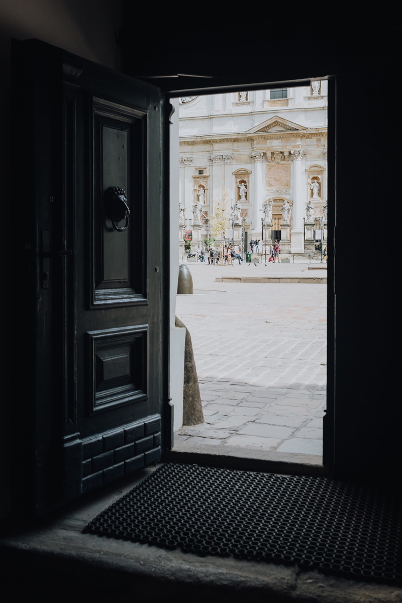 polish, architecture, no people, art and craft, security, karkow, protection, first, house, open, magic, building exterior, 4K, history, door, architectural column