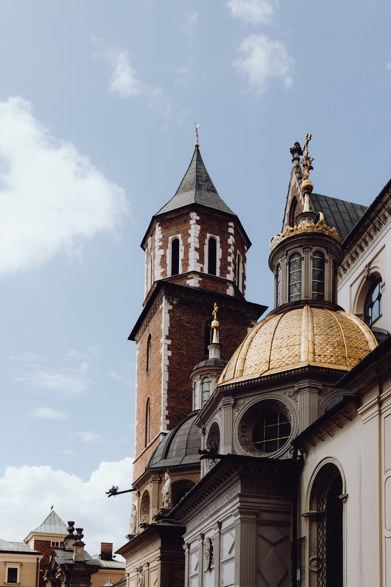 architecture, place of worship, sky, magic, no people, 4K, capital, town, dome, travel destinations, polish, polska, built structure, building exterior
