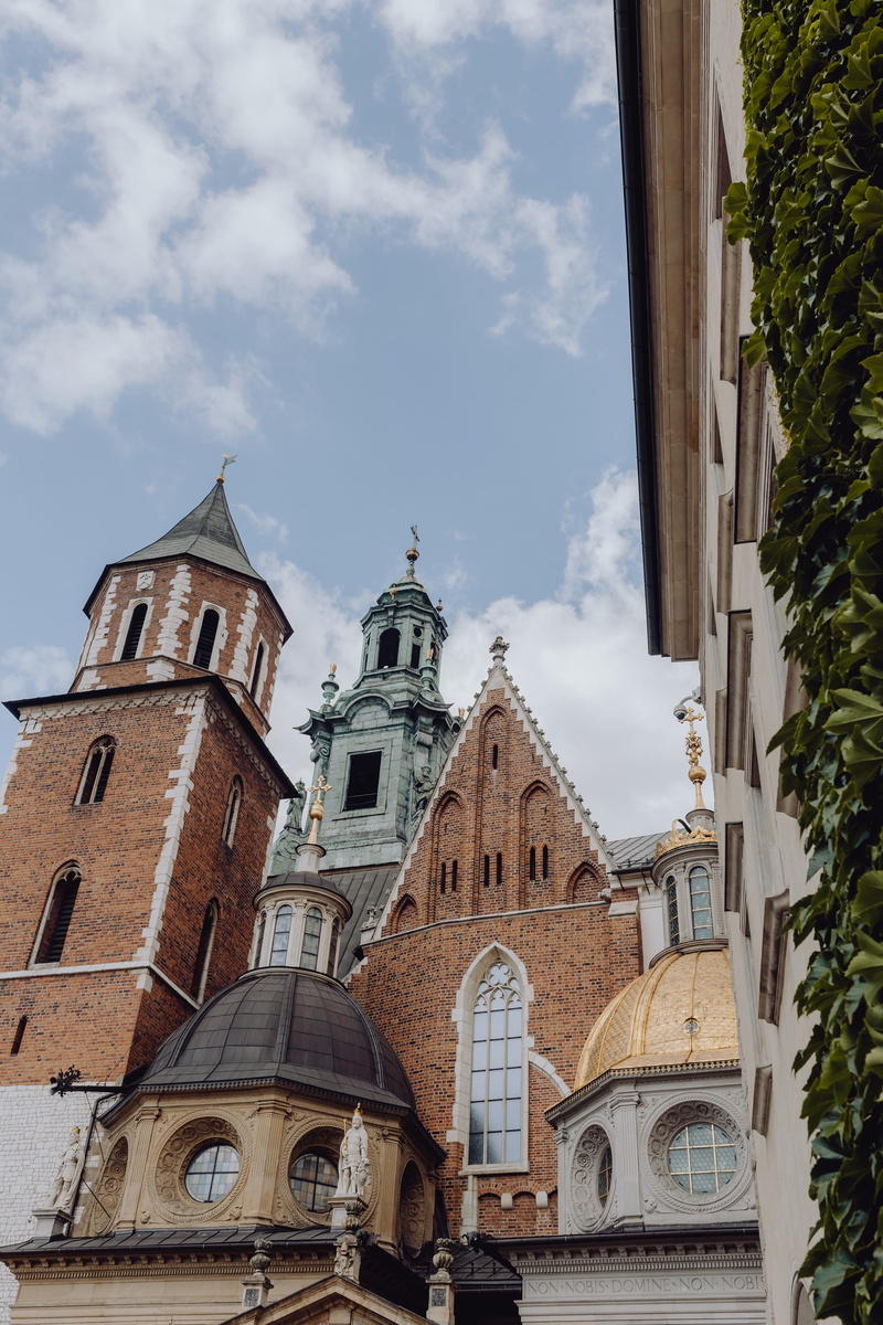 place of worship, spirituality, polish, magic, tower, building exterior, Poland, architecture, cloud - sky, religion, built structure, clock, day, 5K