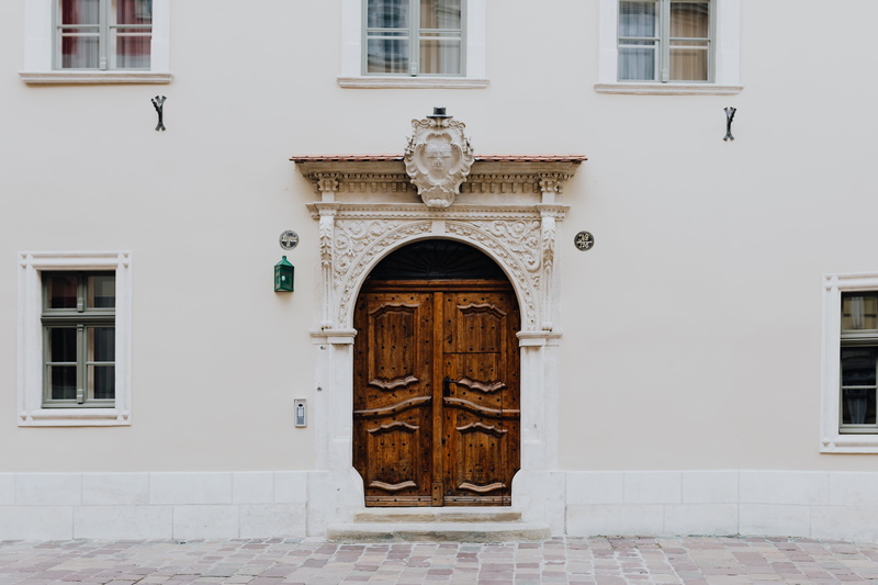 entrance, travel, polish, closed, built structure, window, Poland, day, capital, no people, Europe, city, facade, house, polska, building, cracow, security