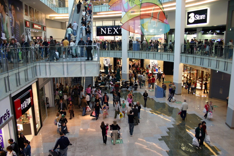 group of people, high angle view, england, photos, shopping mall, Drake Circus Shopping Centre, travel, centre, circus, asia, large group of people, mall