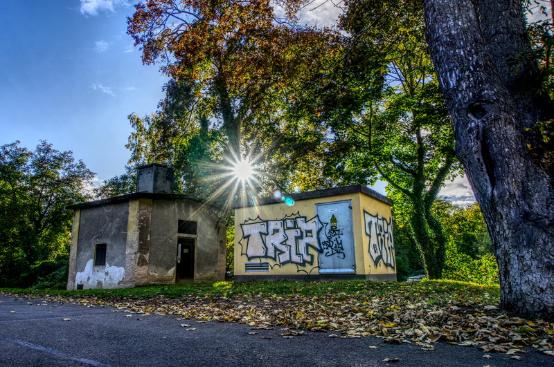 sky, wall, day, contrast, art, architecture, communication, religion, colorful, growth, hdr, high dynamic range, painting, building, color, lost place
