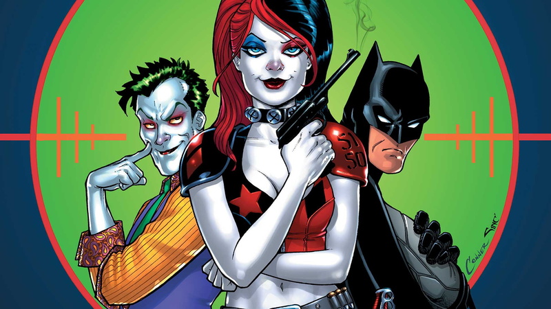 Batman Dc Comics Gun Joker Harley Quinn 1080p Comics Mask Superheroes Weapon Costume 1052