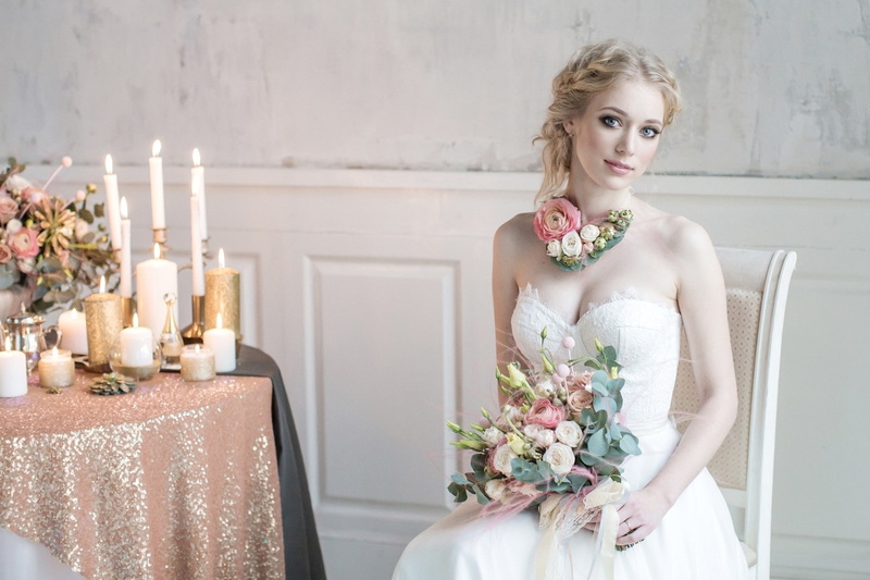 celebration, beautiful woman, wedding dress, portrait, beauty, wedding, life events, flower, women, bride, young adult, plant, 1080P, flowering plant