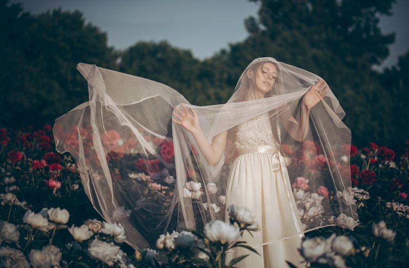 emotion, outdoors, positive emotion, nature, wedding, flower, flower arrangement, plant, newlywed, bride, brides, wedding dress, wedding ceremony, bouquet