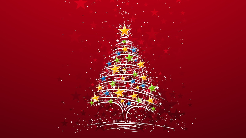 christmas, stars, 1080P, tree, christmastree, hd