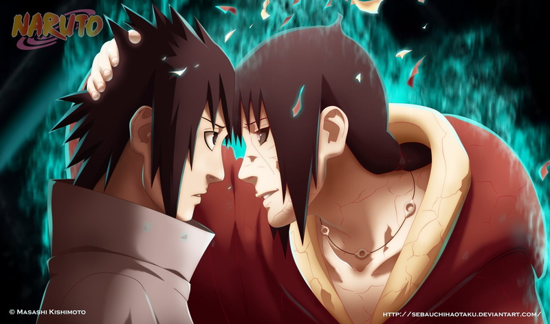 sasuke, uchiha, Sasuke Uchiha, Anime, Itachi Uchiha, itachi, Naruto, 1080P