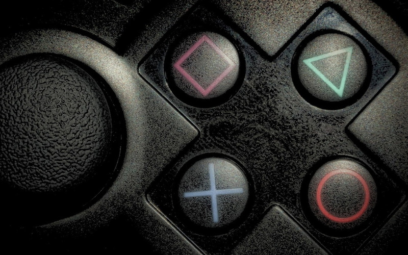 buttons, console, playstation, joystick, circle, square, 1080P, triangle