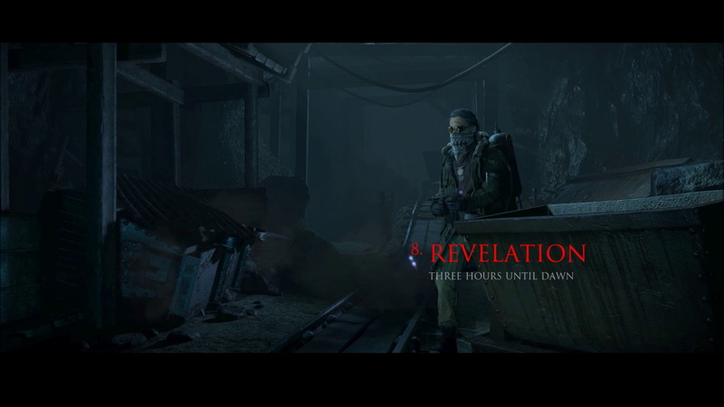 dark, 1080P, spooky, sign, text, adult, one person, architecture, until dawn computer game video games the stranger until dawn, fear, western script, crime