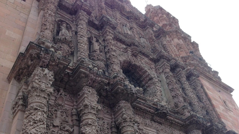place of worship, the past, ornate, arquitectura, low angle view, zacatecas, day, religion, tourism, travel, no people, city, building exterior, craft