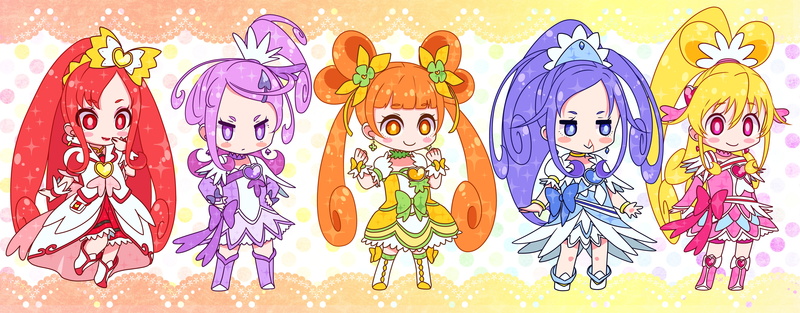 5K, chibi, dokidoki, precure