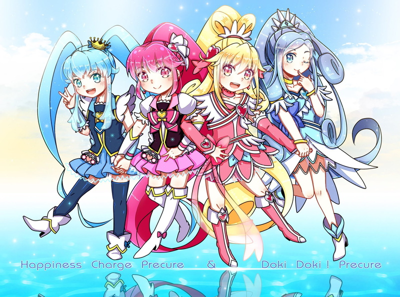 precure, crossover, 720P, cross over, dokidoki