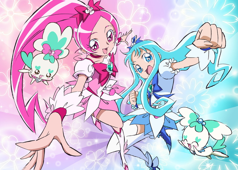 2K, precure, heartcatch