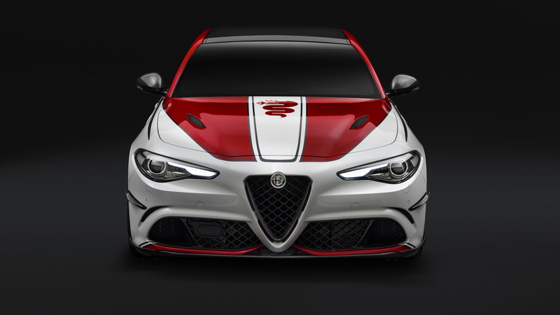 Giulia, Alfa Romeo Racing, Alfa Romeo, 2019, 5K, Four-leaf clover