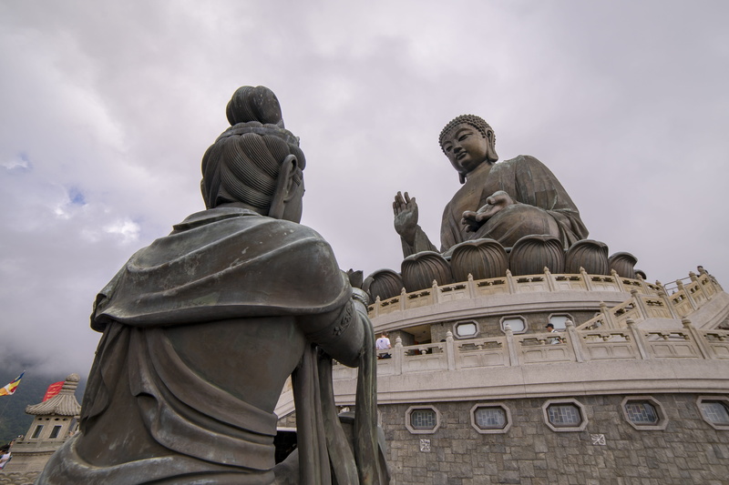 sincere, human representation, buddhism, humanities, representation, day, culture, practice, background, the gods, low angle view, faith, no people, craft