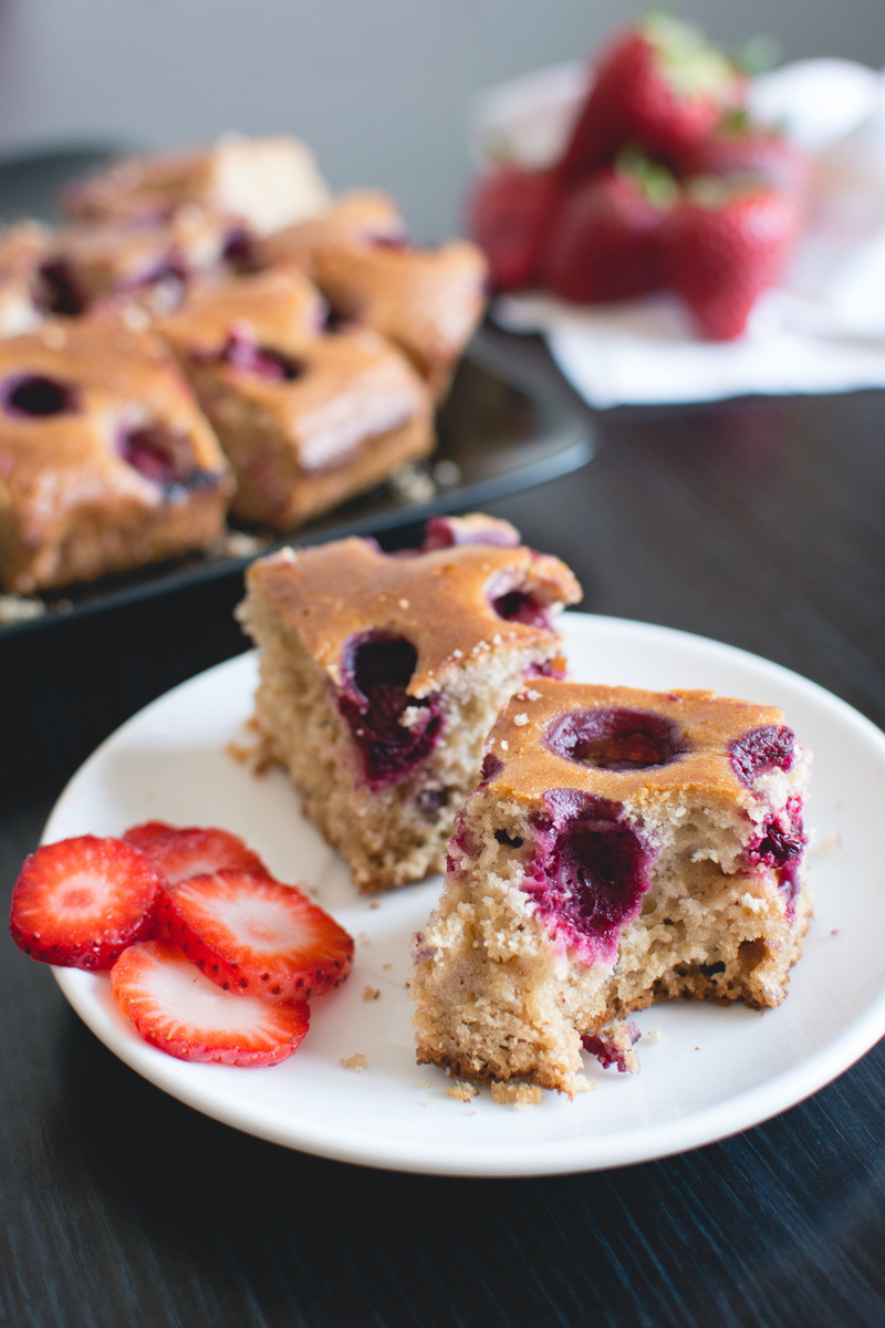Homemade, cake, breakfast, plate, sweet food, no people, 5K, still life, sponge, cherry, muffin, baked, food and drink, indulgence, sweet, dessert, serving size