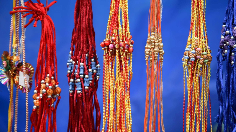 decoration, strand, 1080P, rakhis, India