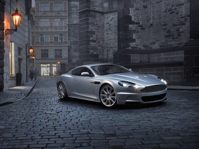 martin, city street, outdoors, luxury, wheel, transportation, side view, paving stone, silver, road, modern, car, building, auto, technology, europe, home