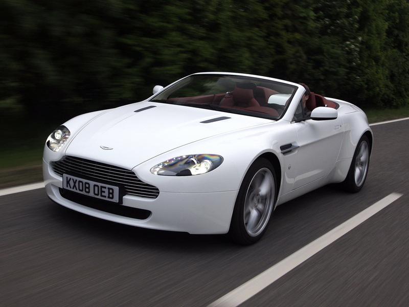 motor Vehicle, wheel, luxury, no People, tree, front View, coupe, new, white color, transportation, speed, vitality, car, wealth, elegance, vantage, aston