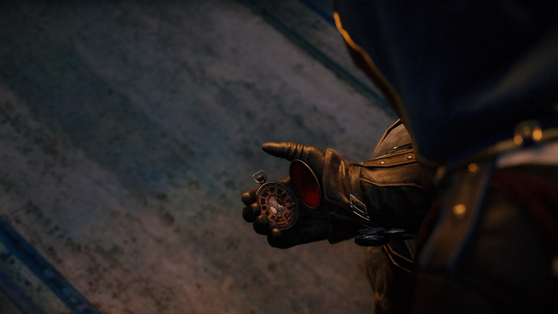video games, midsection, unrecognizable person, day, men, human body part, city, one person, Asassins Creed Unity Dead Kings, street, holding, metal, 1080P