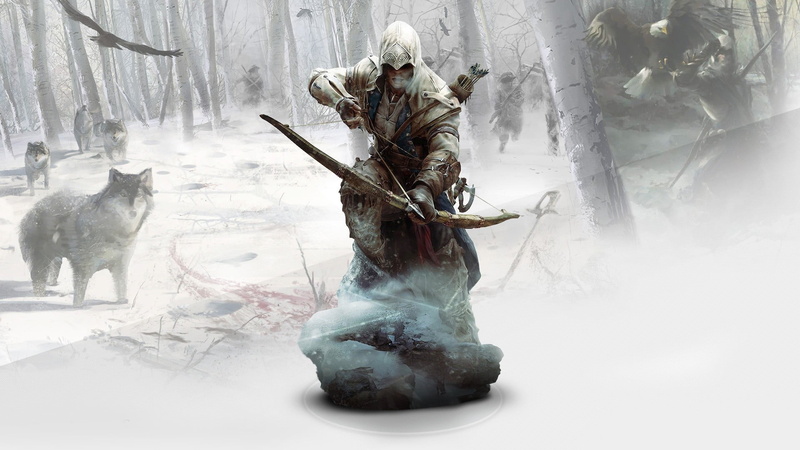 nature, representation, art and craft, creed, game, assassin, full length, plant, winter, digital composite, creativity, video games, day, 1080P