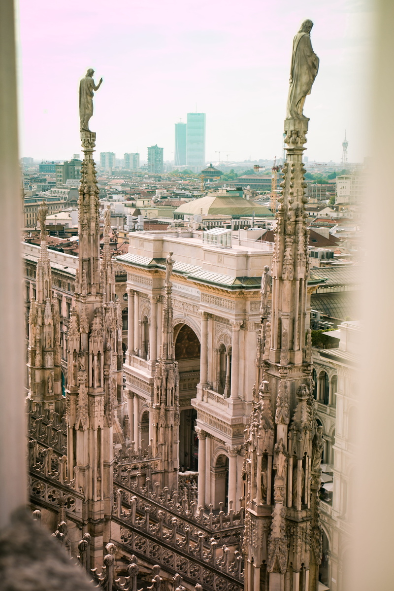 4K, built structure, sky, cityscape, architectural column, no people, duomo di milano, history, assasins creed, museum, scuplture, sculpture, old, travel destinations