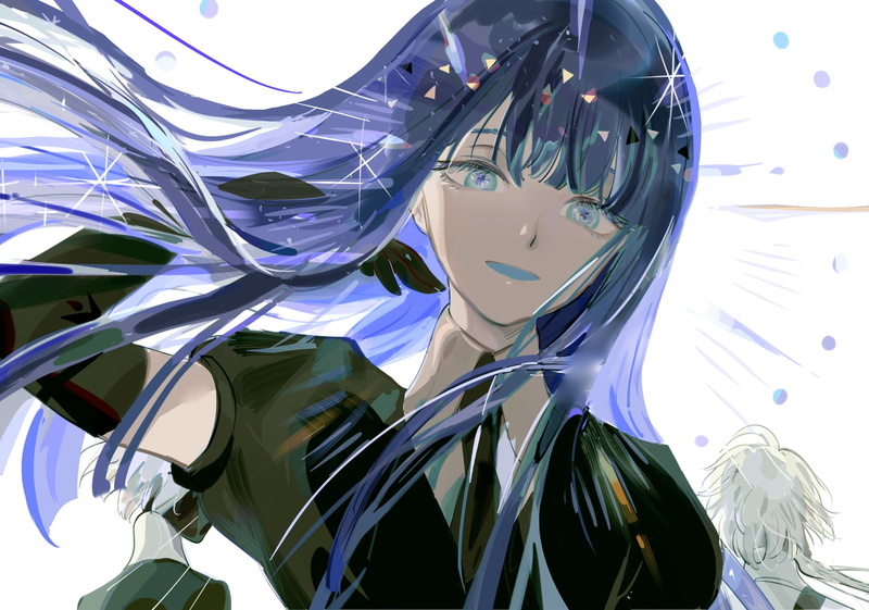 Houseki no Kuni, 1080P, Ghost Quartz (Houseki no Kuni), Lapis Lazuli (Houseki no Kuni), Cairngorm (Houseki no Kuni), Anime
