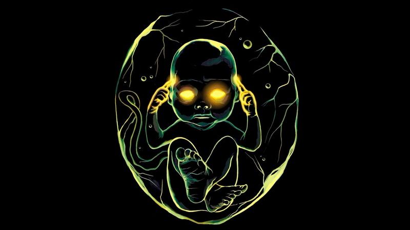 1920x1080, thinking, artistic, baby, 1080P, painting, super, powers, future
