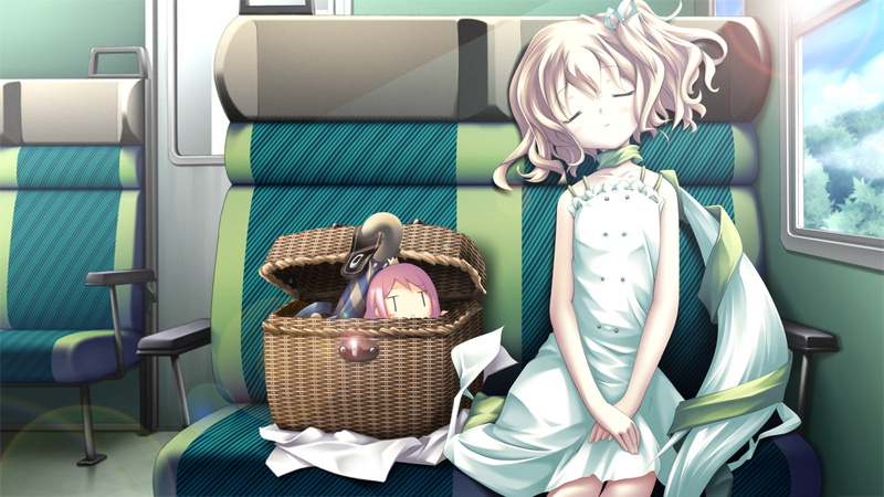 art and craft, window, katahane, visual novel, day, representation, human representation, indoors, no people, doll, toy, seat, light dress, 720P, male likeness